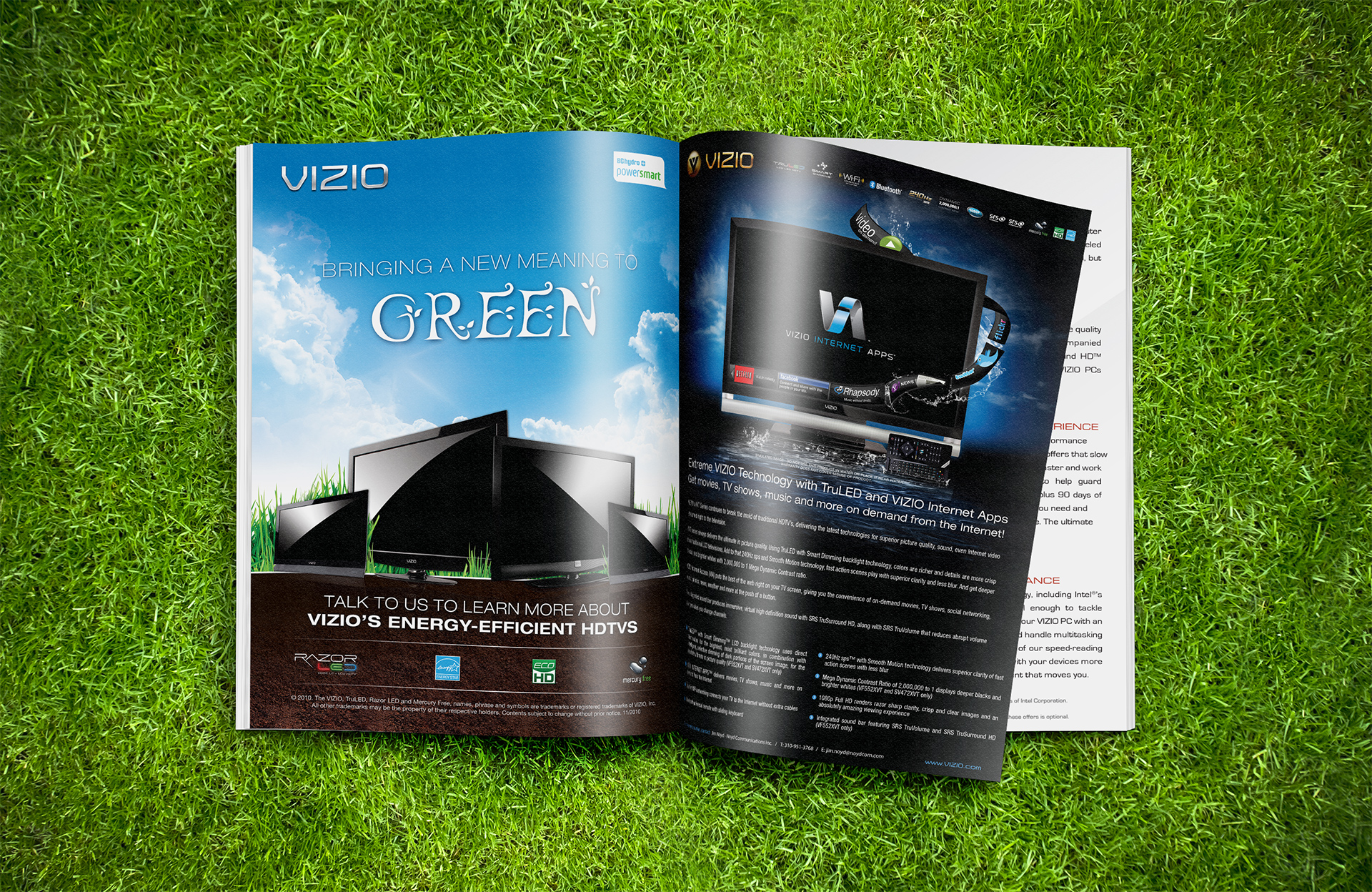 Magazine_VIZIO_various_ads